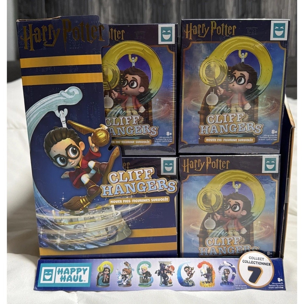 Happy Haul Harry Potter Cliff Hangers Hover Figurine Mystery set of 8 Display
